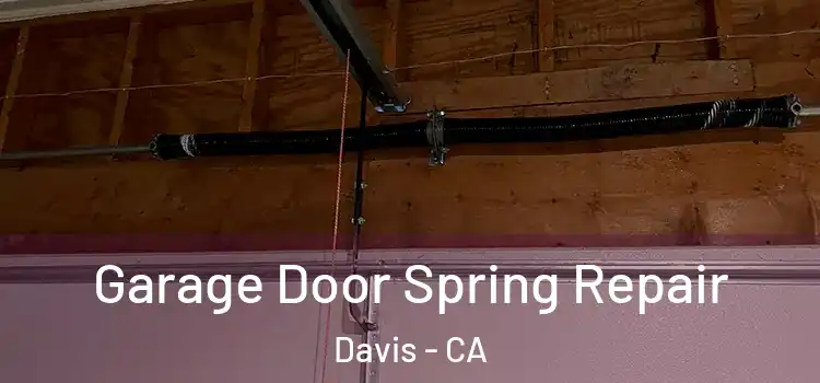  Garage Door Spring Repair Davis - CA