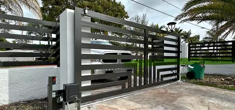 Automatic Driveway Gate Installation Davis
