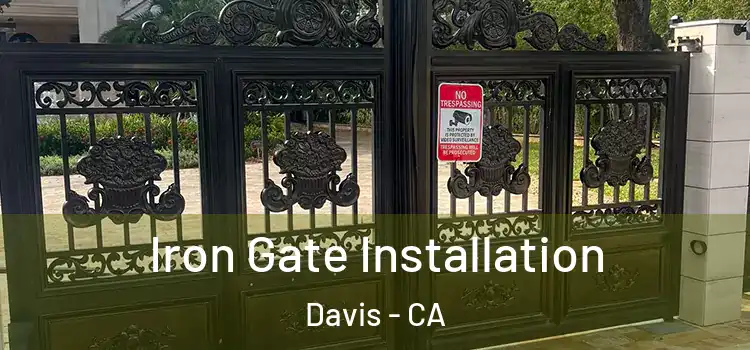  Iron Gate Installation Davis - CA